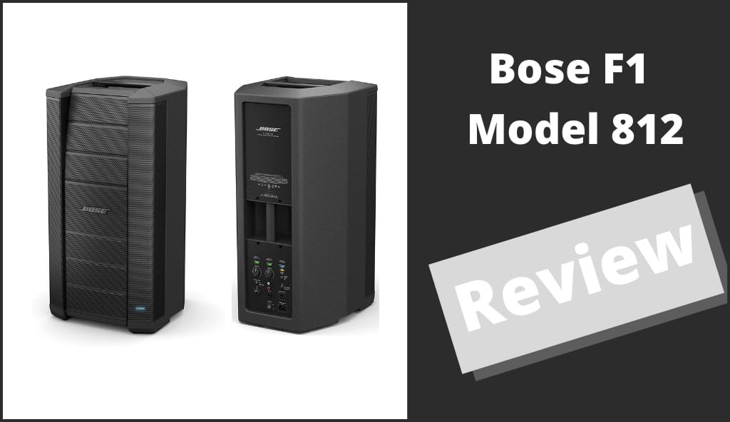 Bose F1 Model 812 Speakers Review Cover Photo